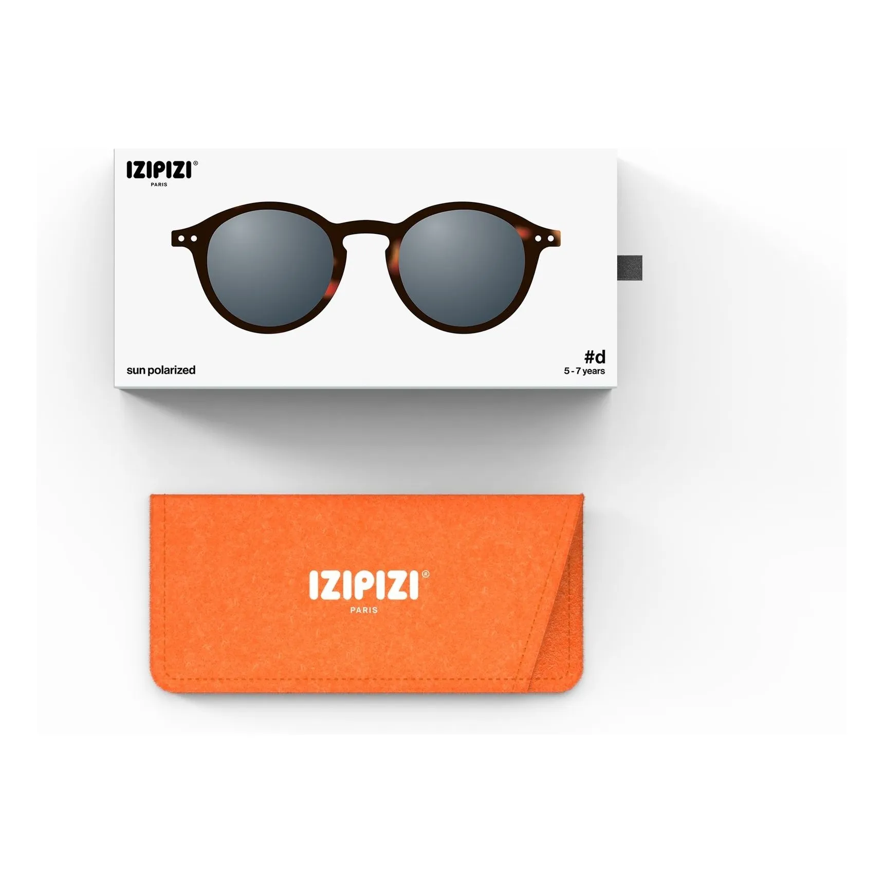 Lunettes de Soleil #D Kids Tortoise | Brun- Image produit n°4