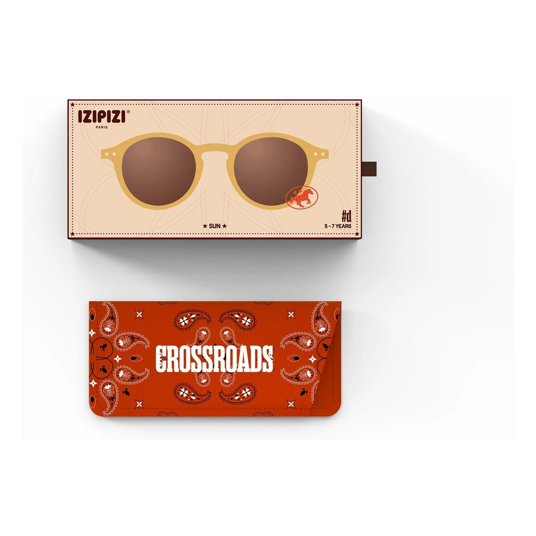 Lunettes de Soleil #D Kids | Doré- Image produit n°4