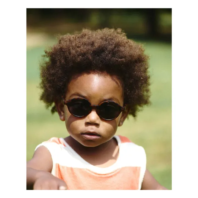 Lunettes de Soleil #D Baby Tortoise | Brun