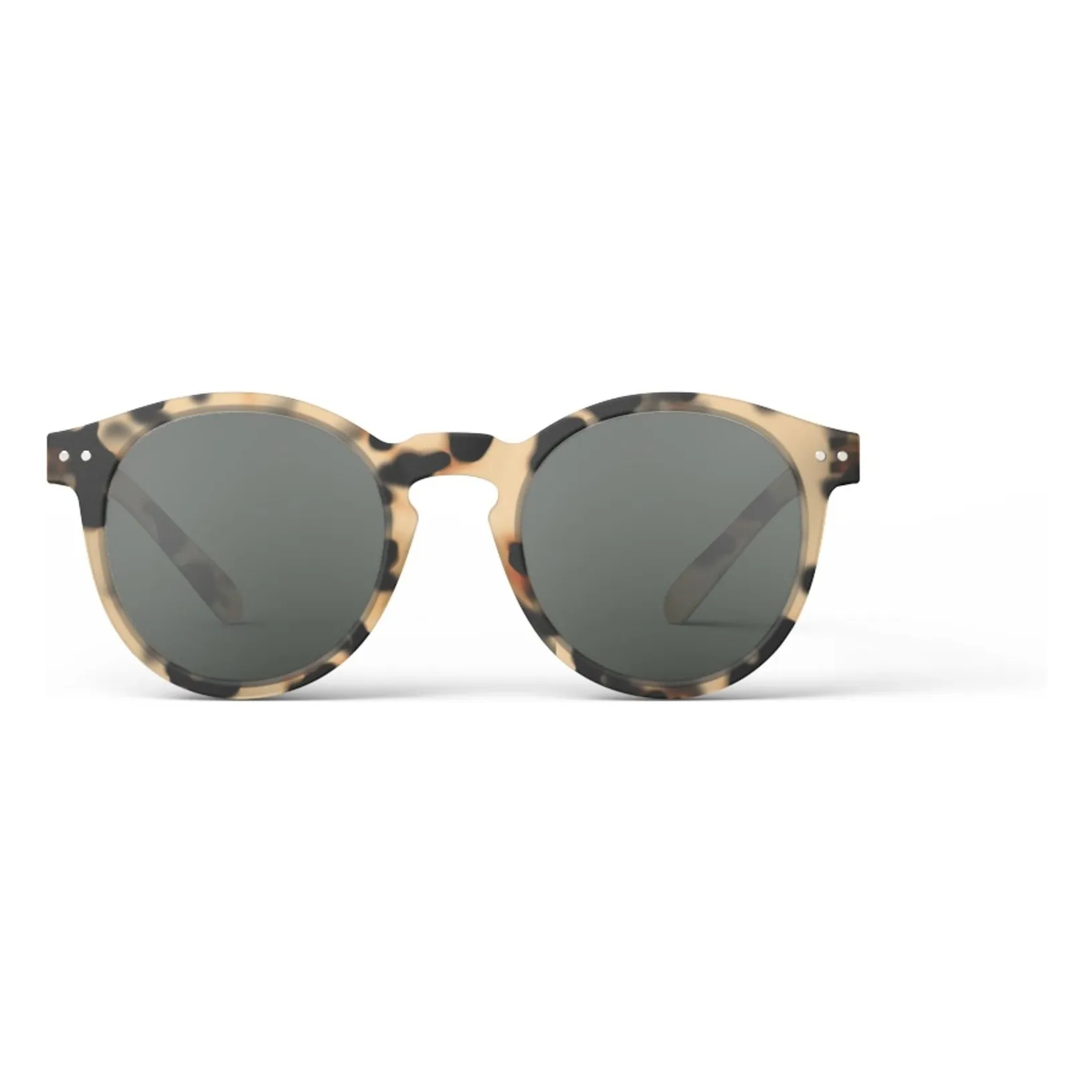 Izipizi Beige Sunglasses #M Tortoise