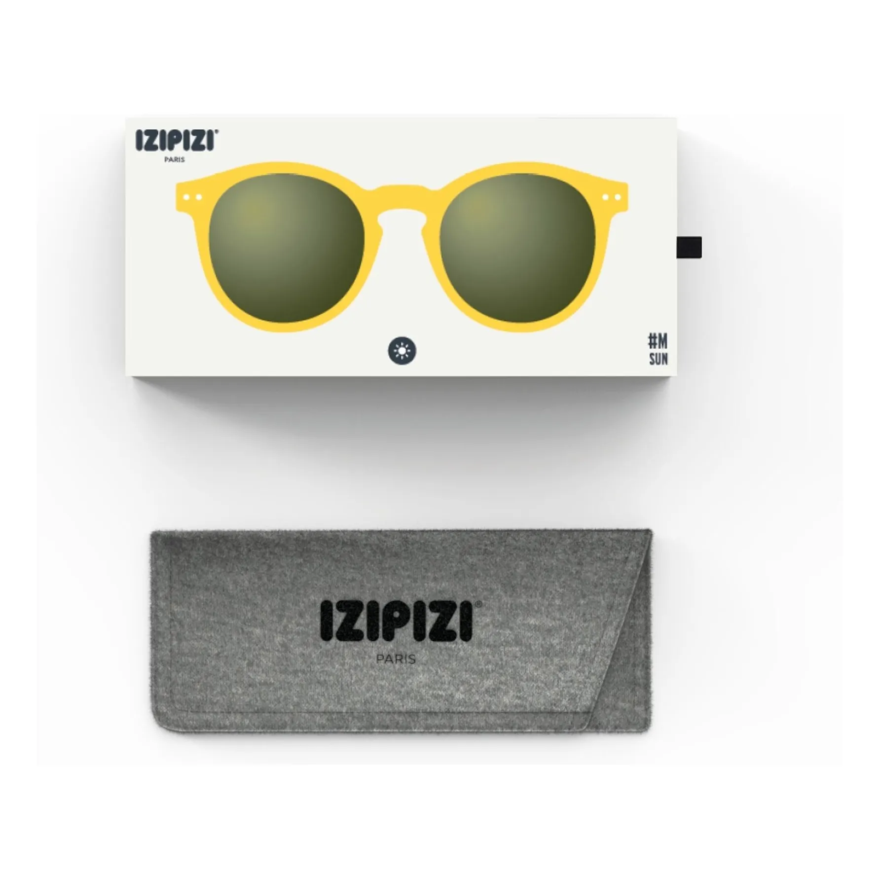 Lunettes de Soleil #M | Jaune- Image produit n°4