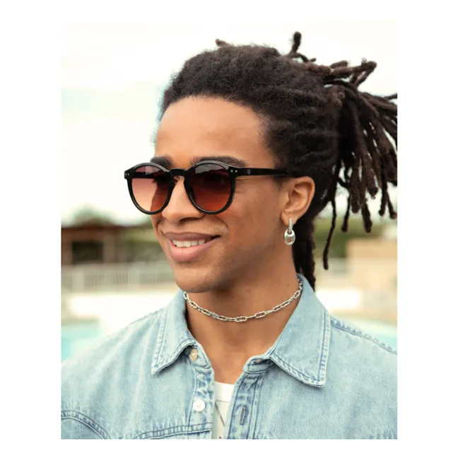 Gafas de sol #M | Negro brillante