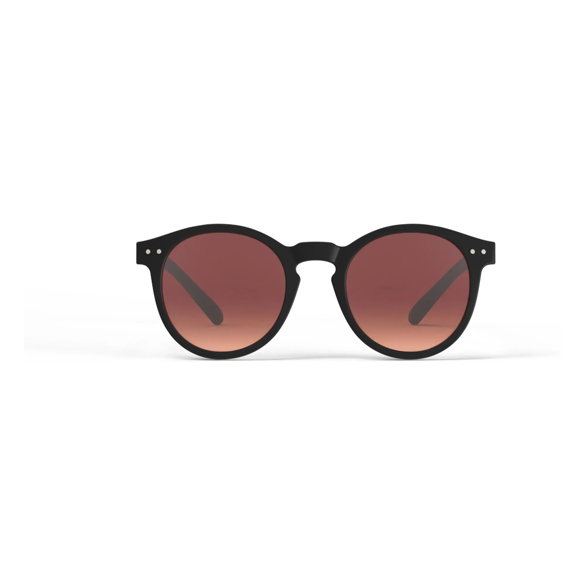 Izipizi Unisex Bright Black Sunglasses #M