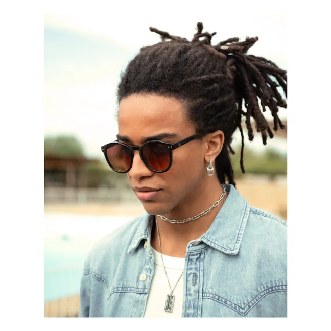 Gafas de sol #M | Negro brillante