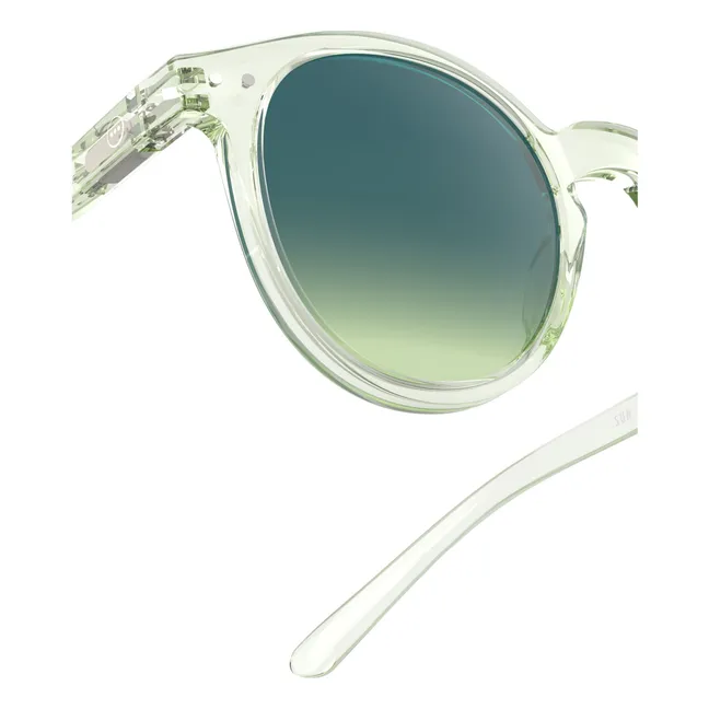 Lunettes de Soleil #M | Vert pâle