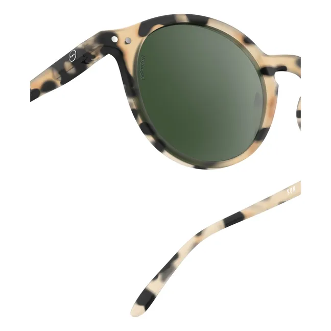 Lunettes de Soleil Polarisées #D Tortoise | Beige
