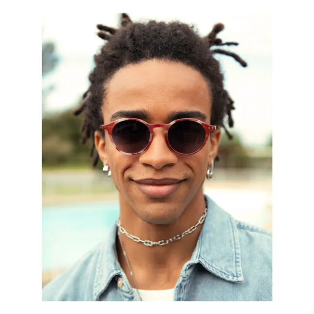 Lunettes de Soleil Polarisées #D | Rouge