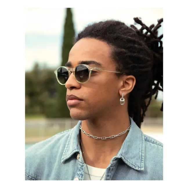 Gafas de sol polarizadas #D | Verde Pálido