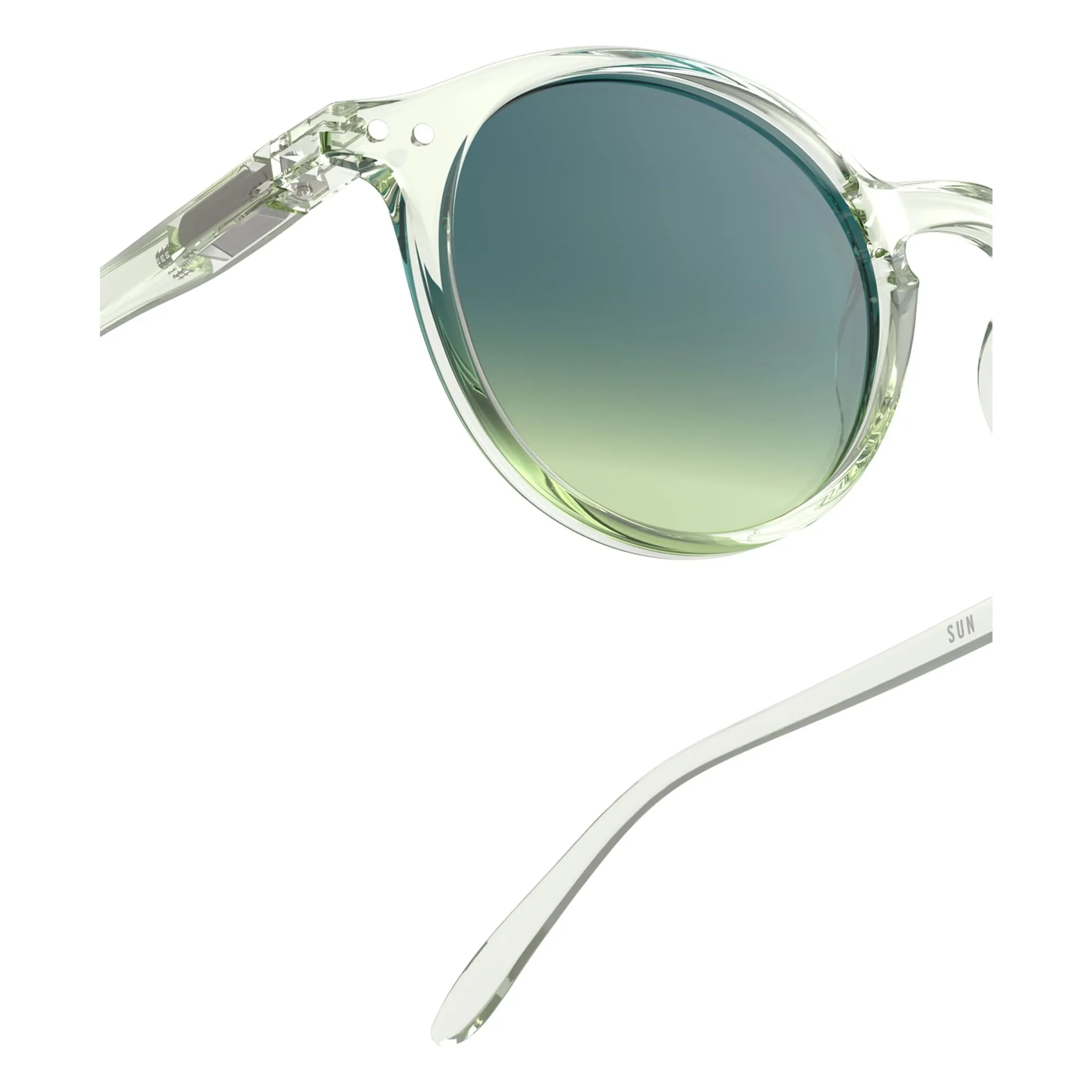 Lunettes de Soleil Polarisées #D | Vert pâle- Image produit n°3