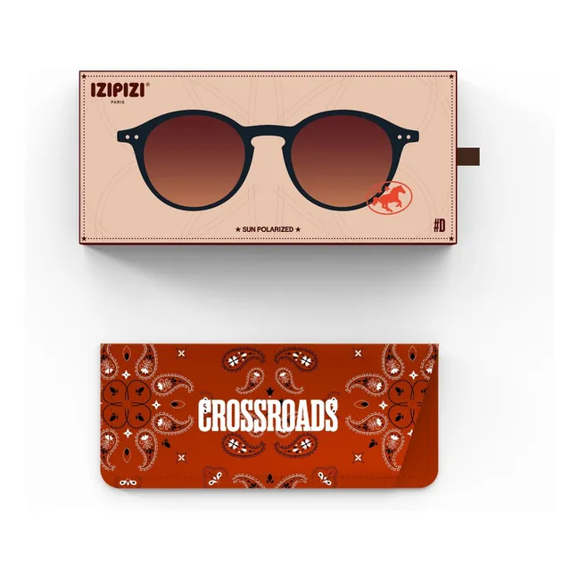 Gafas de sol polarizadas #D | Negro brillante