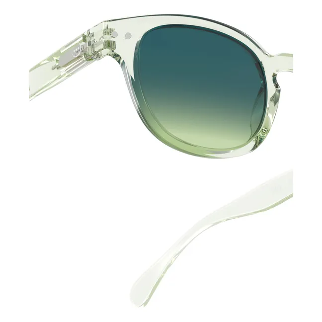 Gafas de sol polarizadas #C | Verde Pálido