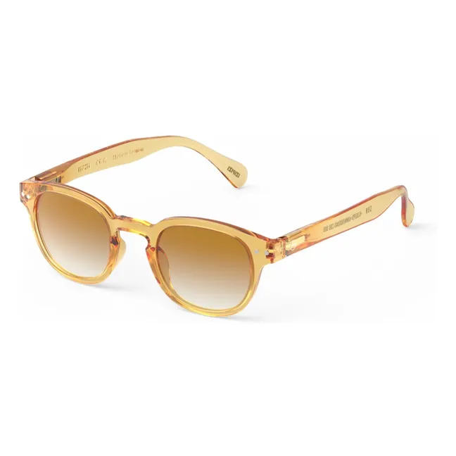Lunettes de Soleil Polarisées #C | Doré