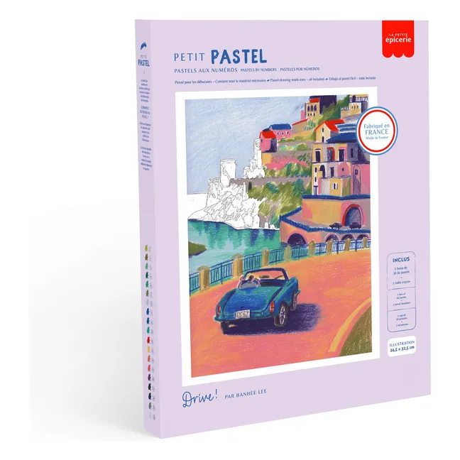 Kit Pastel por números - Drive