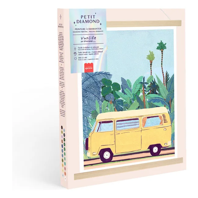 Kit de pintura de diamantes - Vanlife