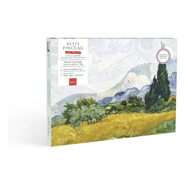 Numbered painting kit - Cyprès aux Blés d'Or