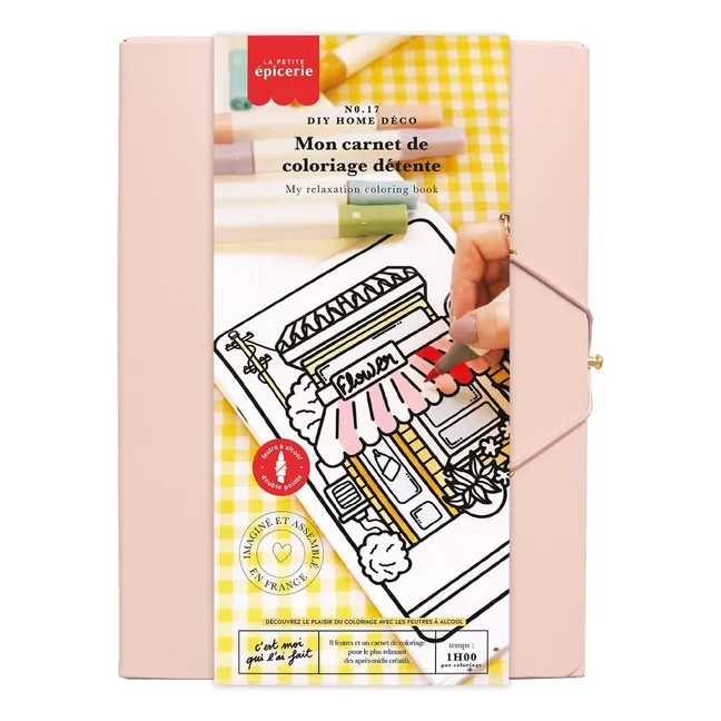 Relaxation coloring book