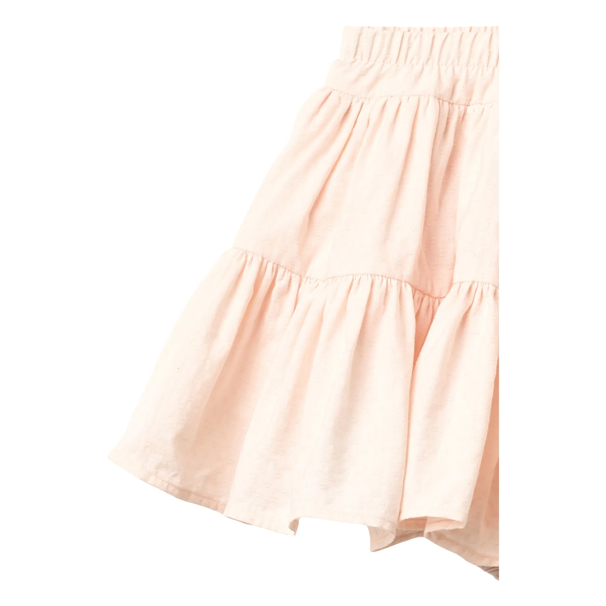 Jupe Short Coton Bio | Rose Litchi- Image produit n°3