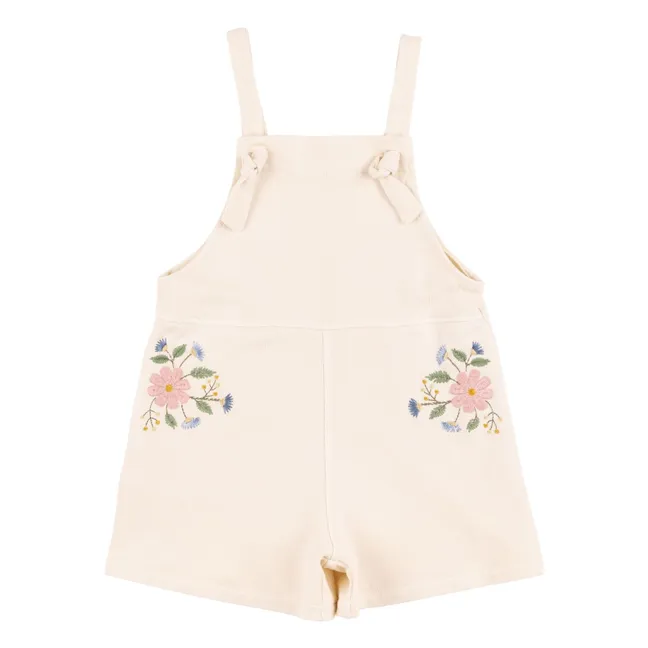 Combishort Brodée Talita | Crème
