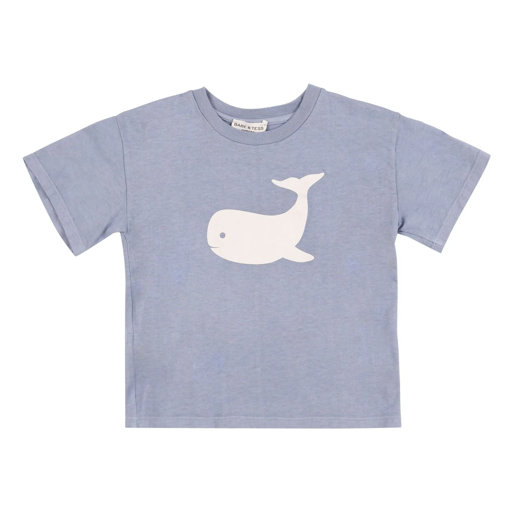 Babe & Tess Navy Blue Whale T-Shirt