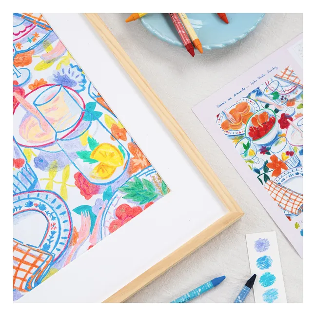 Pastel kit by number - Comme un Dimanche