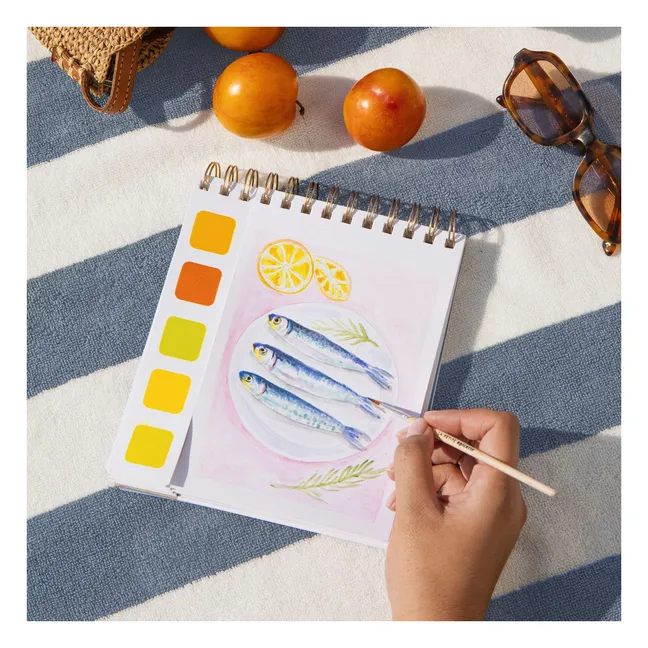 Watercolor notebook - Mediterranean