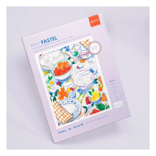 Pastel kit by number - Comme un Dimanche
