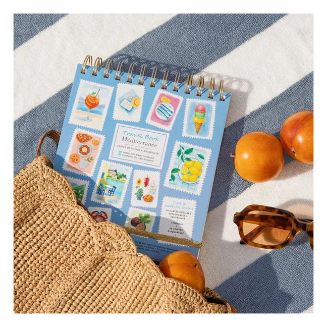 Watercolor notebook - Mediterranean