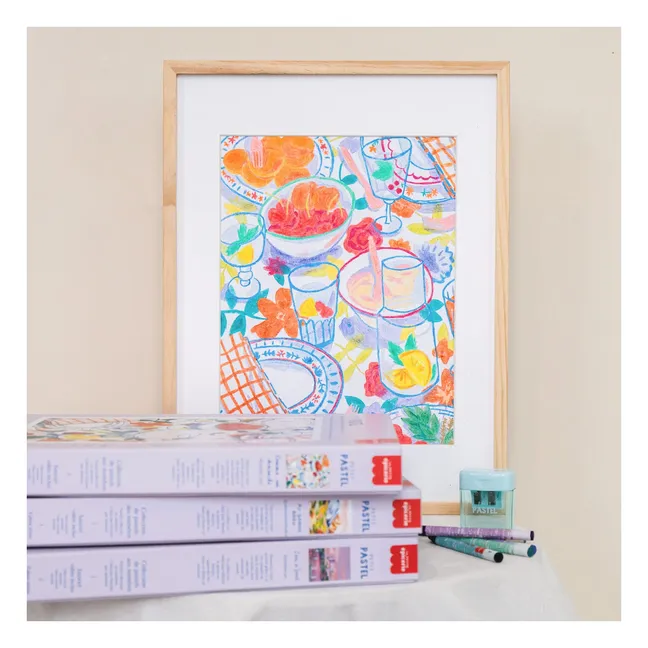 Pastel kit by number - Comme un Dimanche