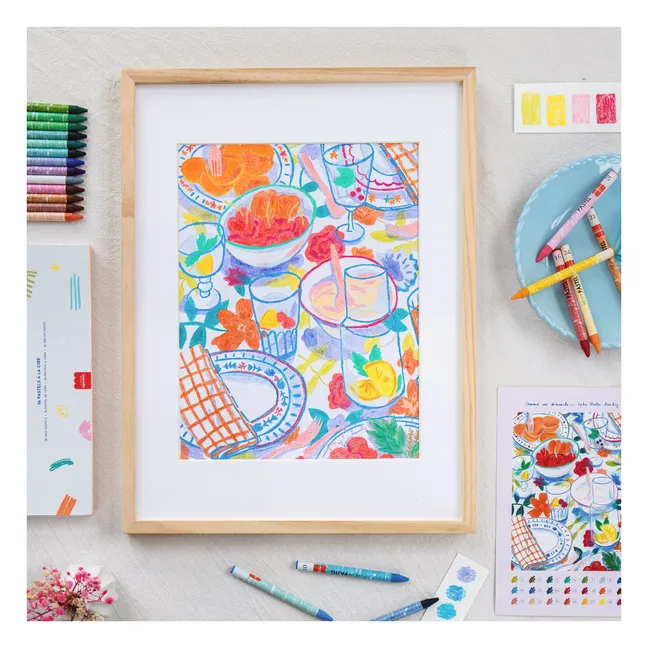 Pastel kit by number - Comme un Dimanche