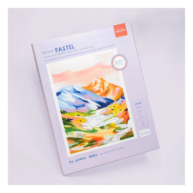 Pastel by number kit - Au Grand Baöu