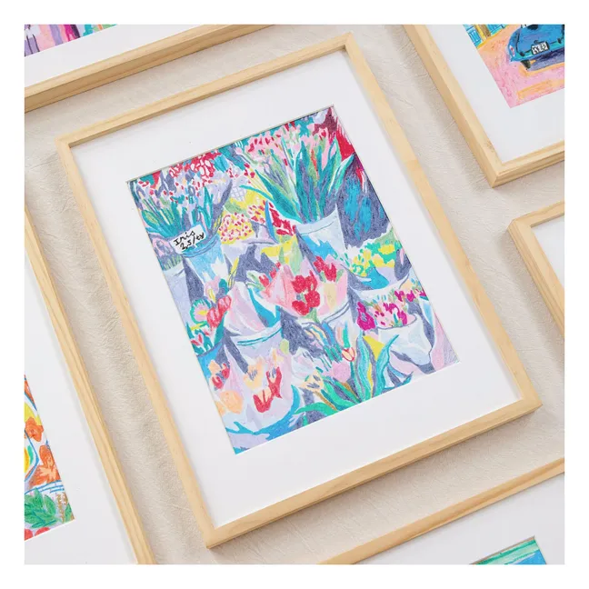 Pastel by number kit - Holland Bloom