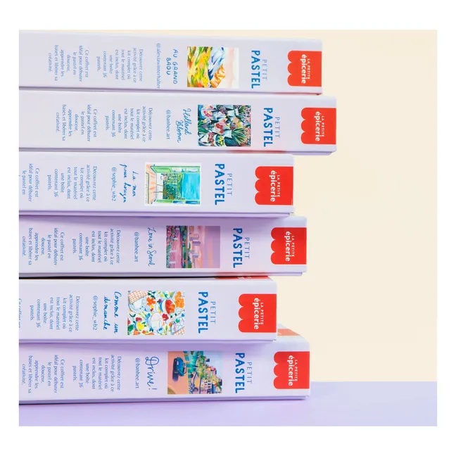 Pastel by number kit - Holland Bloom