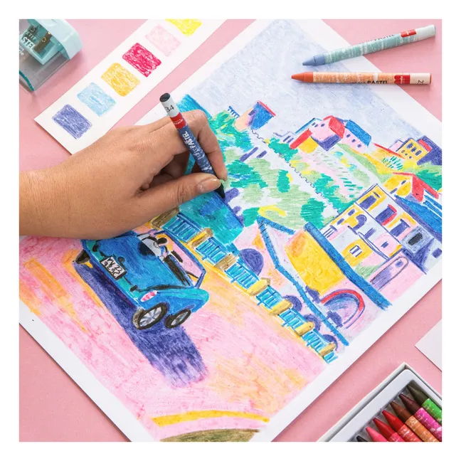 Numbered pastel kit - Drive