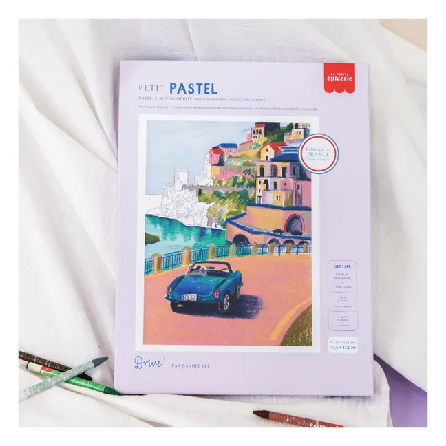 Numbered pastel kit - Drive