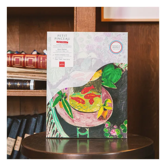 Kit de peinture au numéro - Les Poissons Rouges