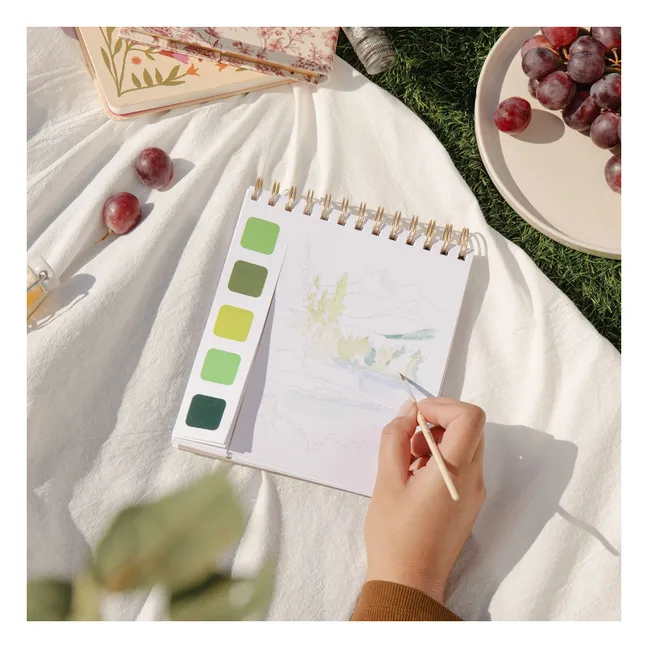 Watercolor notebook - Nature Landscape