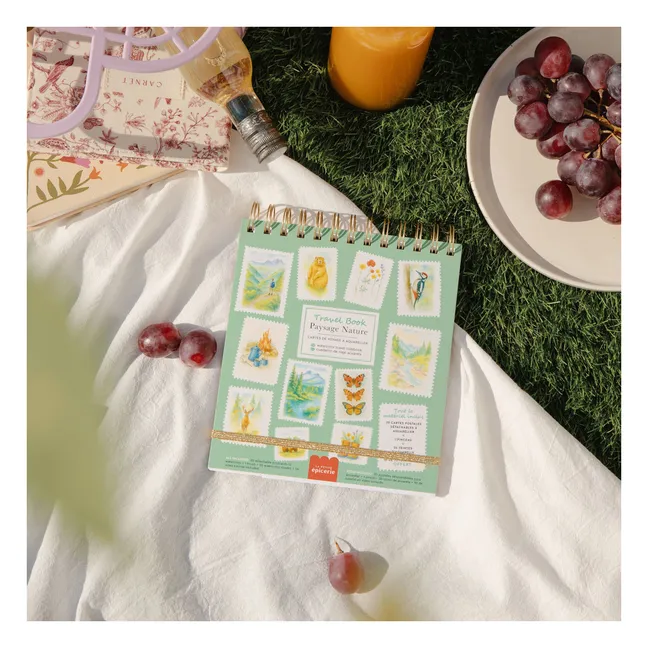Watercolor notebook - Nature Landscape