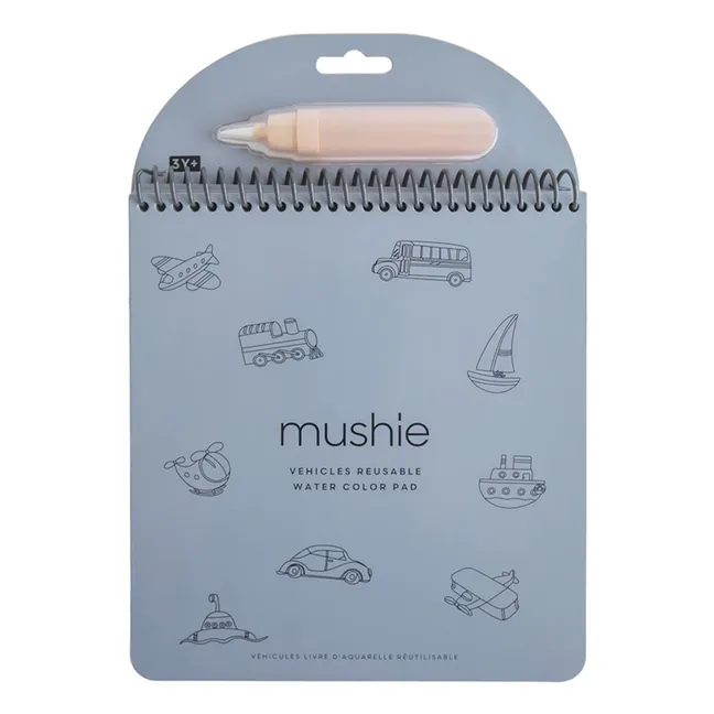 Erasable coloring book Vehicles | Blue