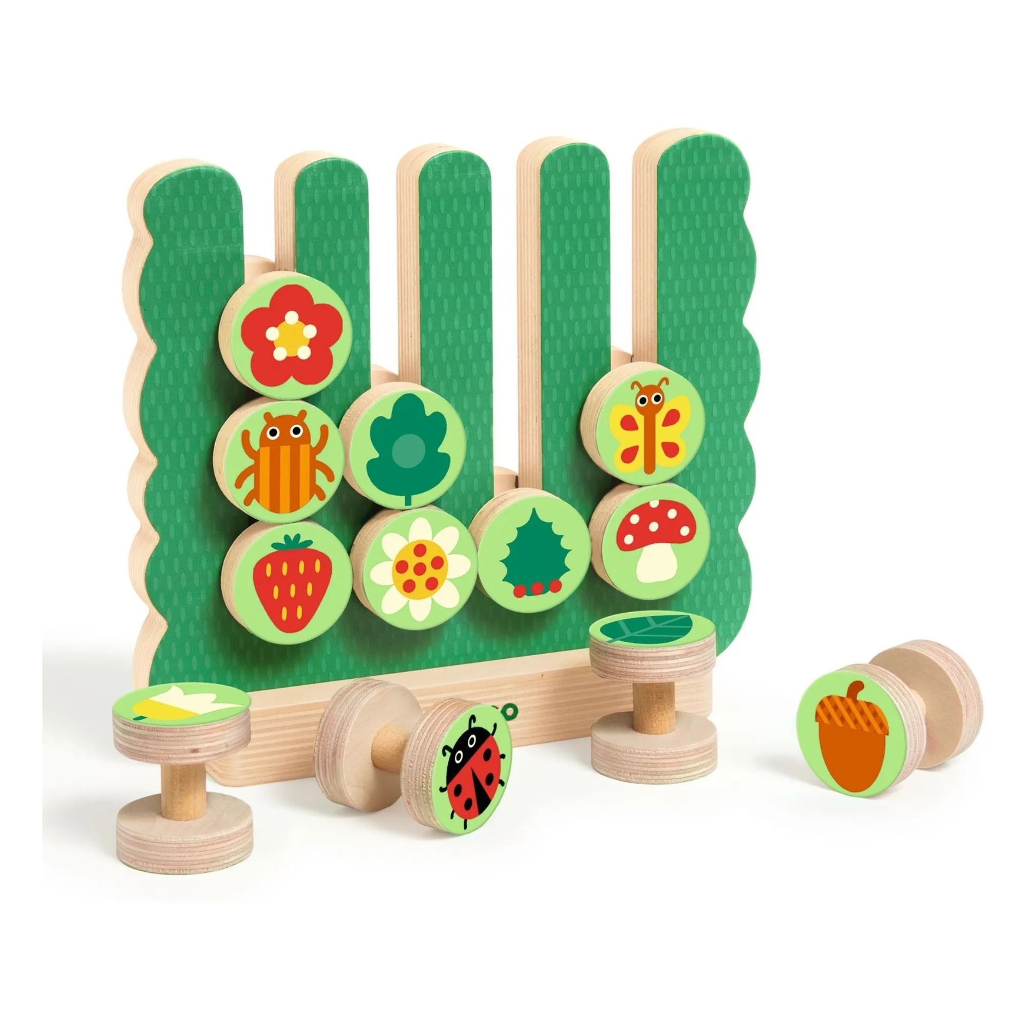 Djeco Multicoloured Gardimix Educational Game
