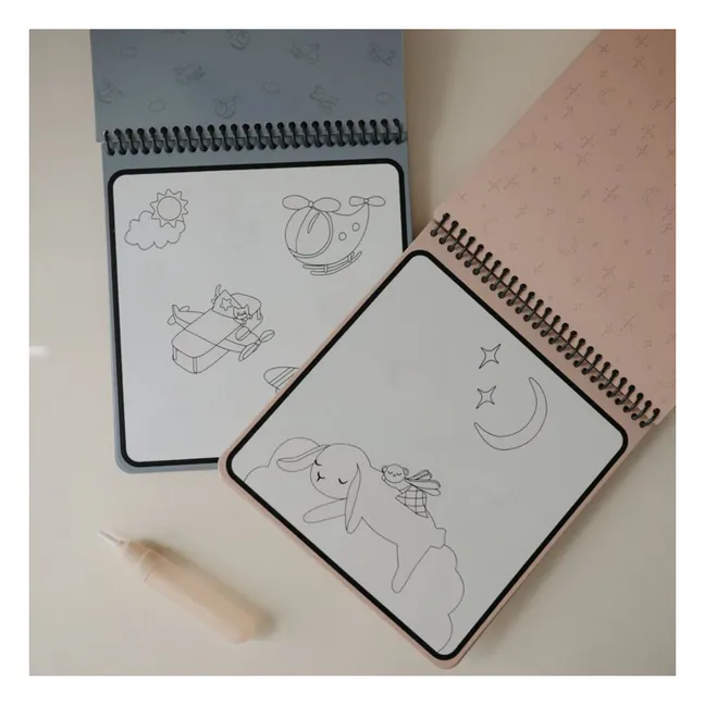 Fées erasable coloring book | Pink