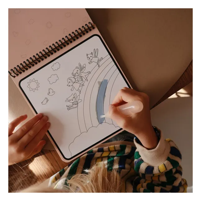 Fées erasable coloring book | Pink