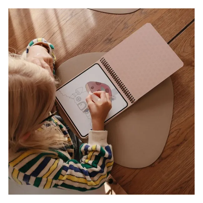 Fées erasable coloring book | Pink