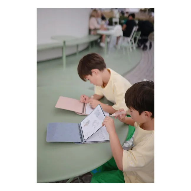 Erasable coloring book Vehicles | Blue