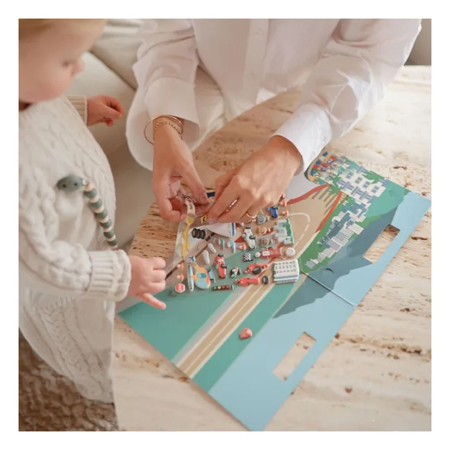 Livre de stickers repositionnables Voitures