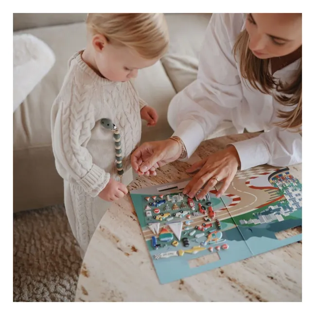 Livre de stickers repositionnables Voitures