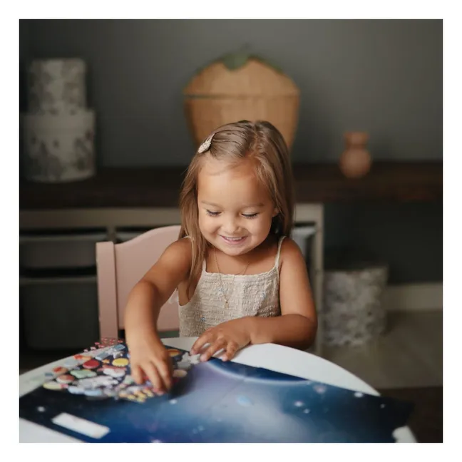 Livre de stickers repositionnables Espace