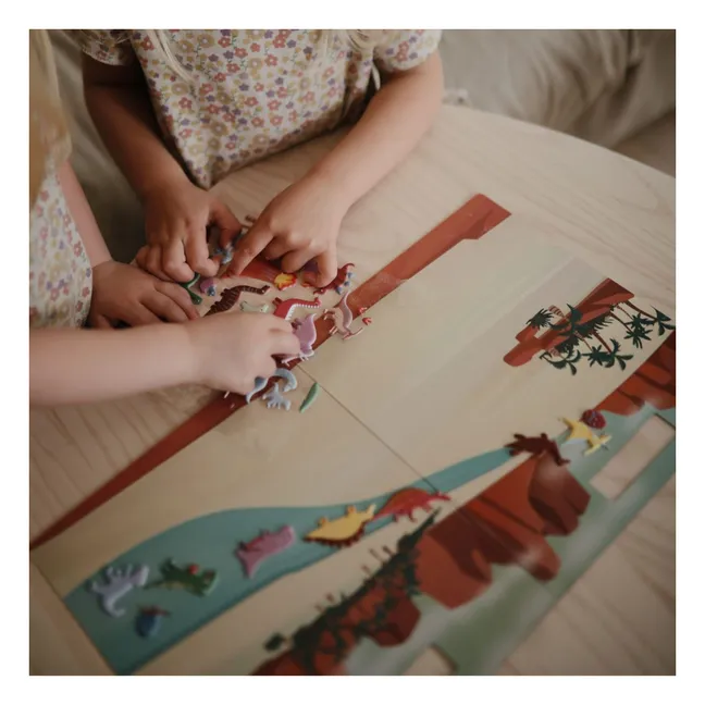 Dino sticker book