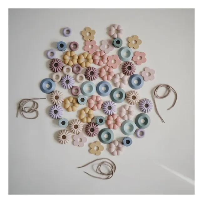 Stringing beads