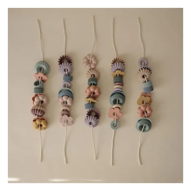 Stringing beads