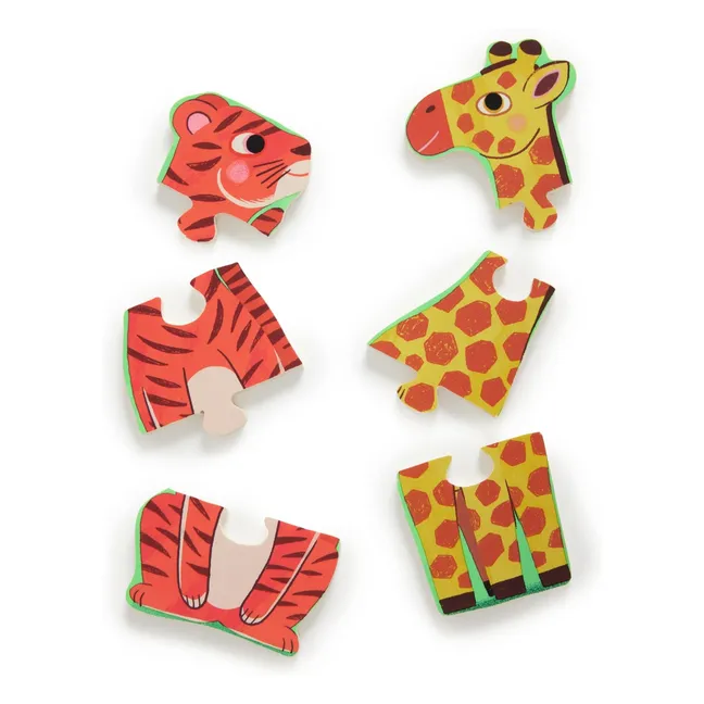 Puzzle de madera Cuckoo Tiger